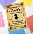 Fairytale Invites Beauty and Beast,Peter Pan,Alice,Little Mermaid,Aladdin,Rapunzel Personalized Personalised Wedding Birthday Invitations BK