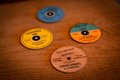 Record Wedding Vinyl Coaster LP Invitations Personalised Personalized Music Retro Themed Wedding Party Invites Favors Favours Table Gifts