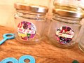 Birthday Bubble Jars 50s,60s,70s,80s,90s Party Favours Favors Children's Gifts with Liquid and Wand, Party Bags, Personalised Personalized