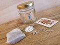 Alice in Wonderland Jar Kit Mad Hatter Perfect Birthday Gift, Wedding Favor Favour, Fairytale Themed Wedding Gift Party Bags Wonderland