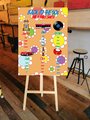 Birthday Table Plan 50s 60s 70s 80s 90s  Correx Board Wedding Seating Chart Plan Party Board Personalised Personalized Custom Themed