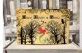 The Little Mermaid Woodland Wedding Guestbook Personalised Personalized Perfect for Echanted and Fairytale Weddings Scrapbook Album