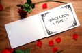 Alice in Wonderland Wedding Guestbook Silhouette Personalised Personalized Perfect for Wonderland and Fairytale Weddings Scrapbook White