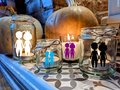 Aladdin and Princess Candle Small Medium Large Wax Fill Wedding Favours Favor Fairytale Present Lanterns Custom Personalised Personalized