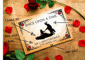 Beauty and the Beast Silhouette Wedding Guestbook Personalised Personalized Perfect for Romantic and Fairytale Weddings Scrapbook Album