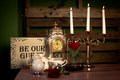 Beauty and the Beast Clock Centrepiece Perfect For Fairytale Weddings, Silver and Red Variations Vintage Antique French Clock Plastic