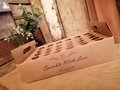 Natural Confetti Flower Cone Holder Stand Box Tray Rustic Wedding Party Decor Boho Rustic Barn Wedding Box Baby Gender Reveal Decorations