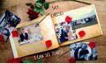 Beauty and the Beast Silhouette Wedding Guestbook Personalised Personalized Perfect for Romantic and Fairytale Weddings Scrapbook Album