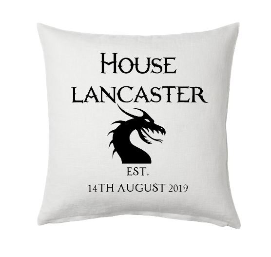 Personalised cotton cushion online