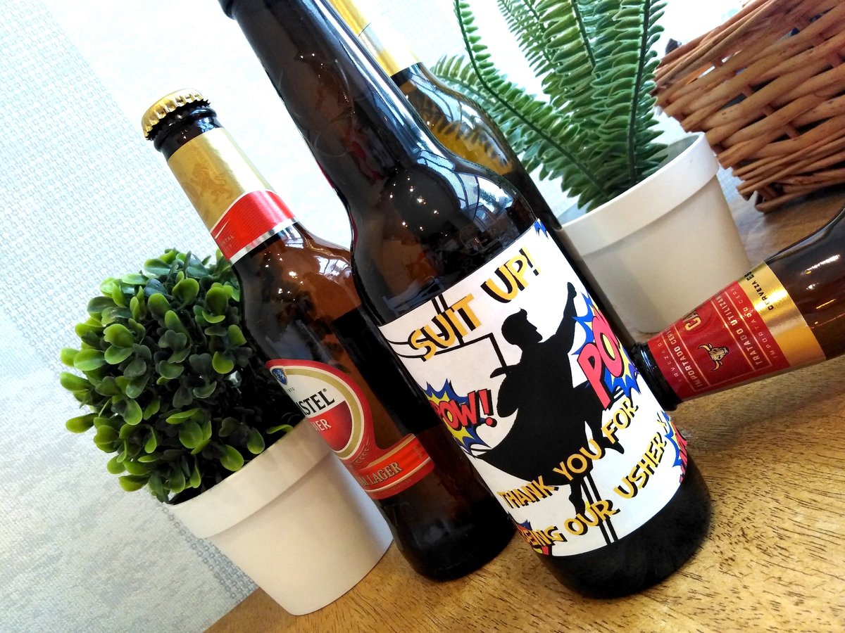 Comic Book Wedding Label  Personalised Personalized!Will You Be My Best Man,Groomsman,Usher,Paige Boy?Superhero Wedding,Wedding Beer