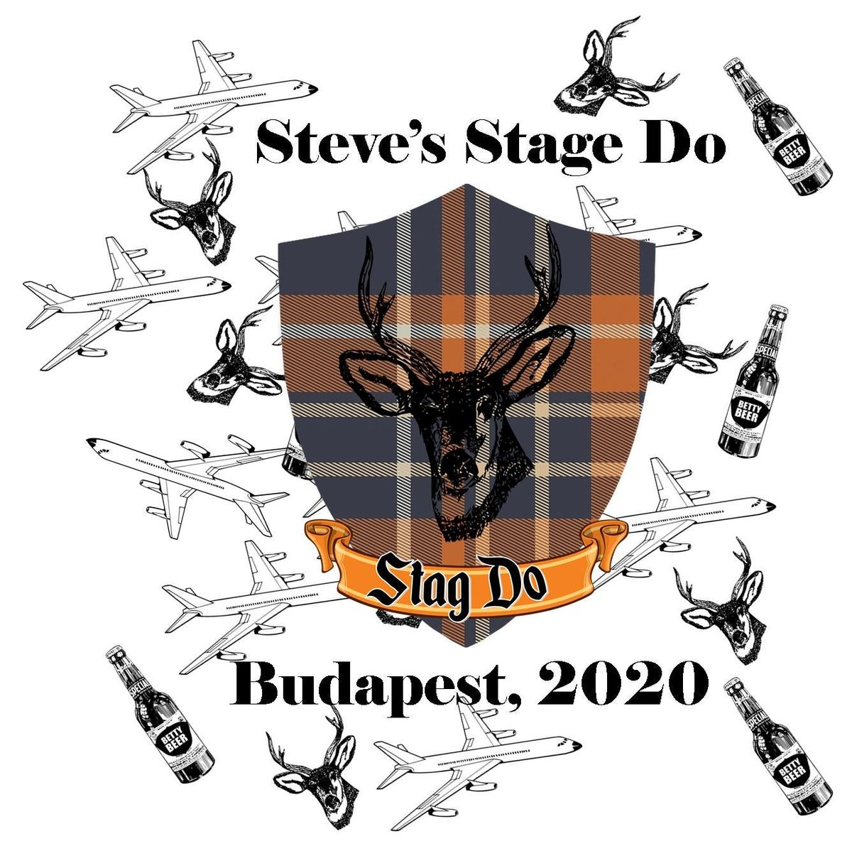 Stag Do Beer Coaster Personalised Personalized Perfect For Stag Do Parties, Gifts, Present, Favor, Favours. Best Man, Usher, Groomsman Gift