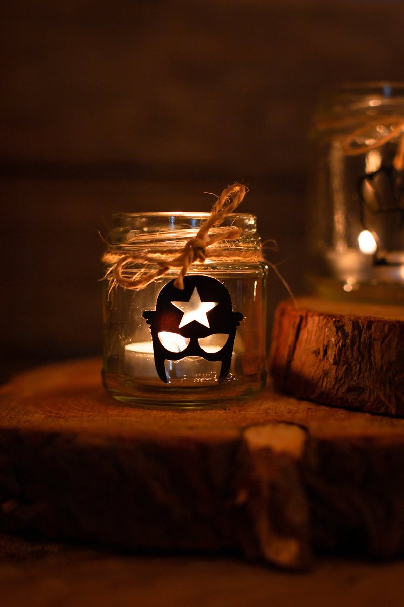 Superhero Candle Small Medium Large Wax Fill Wedding Favours Favor Fairytale Gift Present Lanterns Custom Personalised Personalized