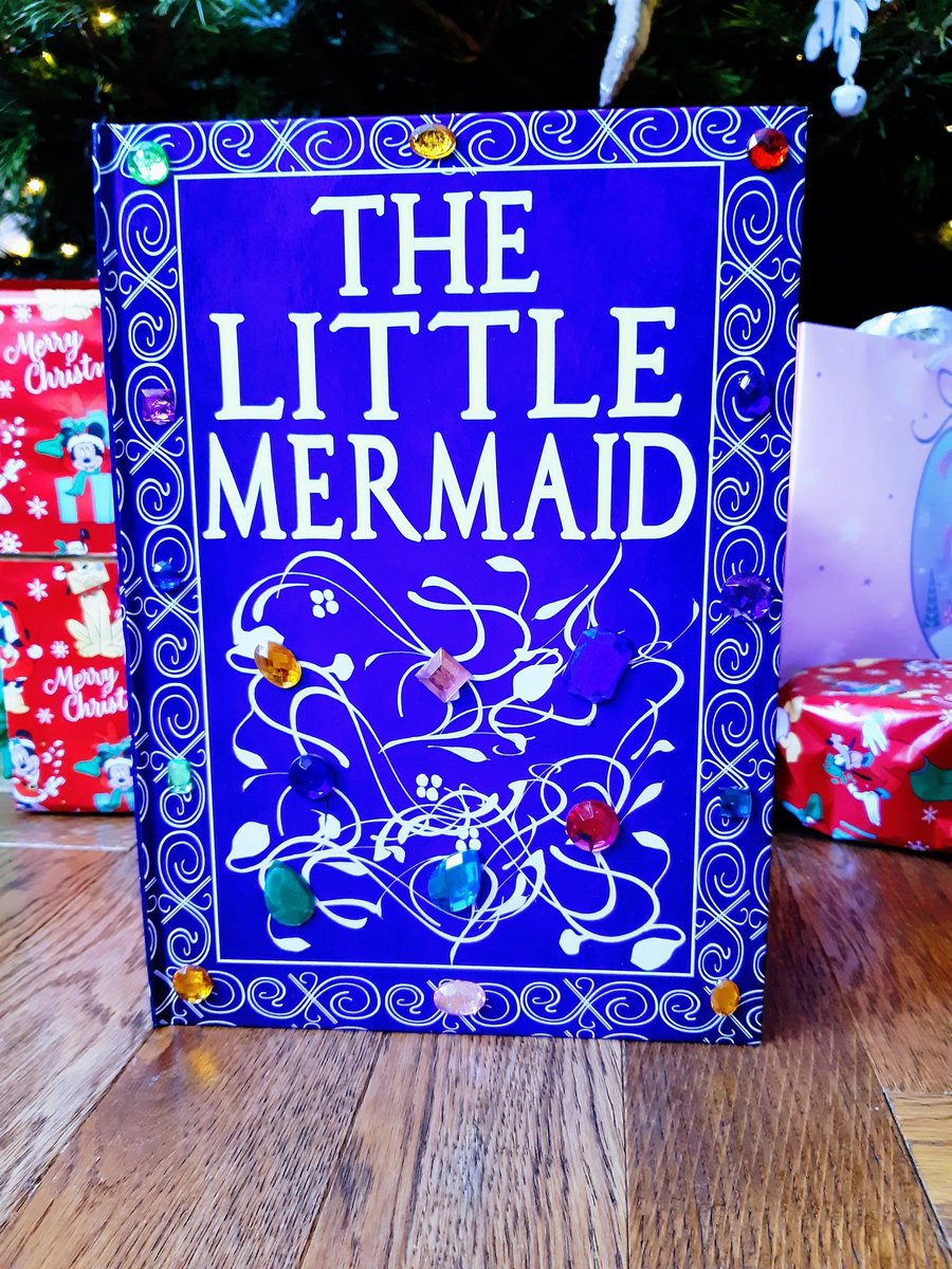The Little Mermaid Fairytale Wedding Guestbooks Personalised Personalized Baby Shower, Wedding, Birthday, Vintage Cinderella Book, Scrapbook