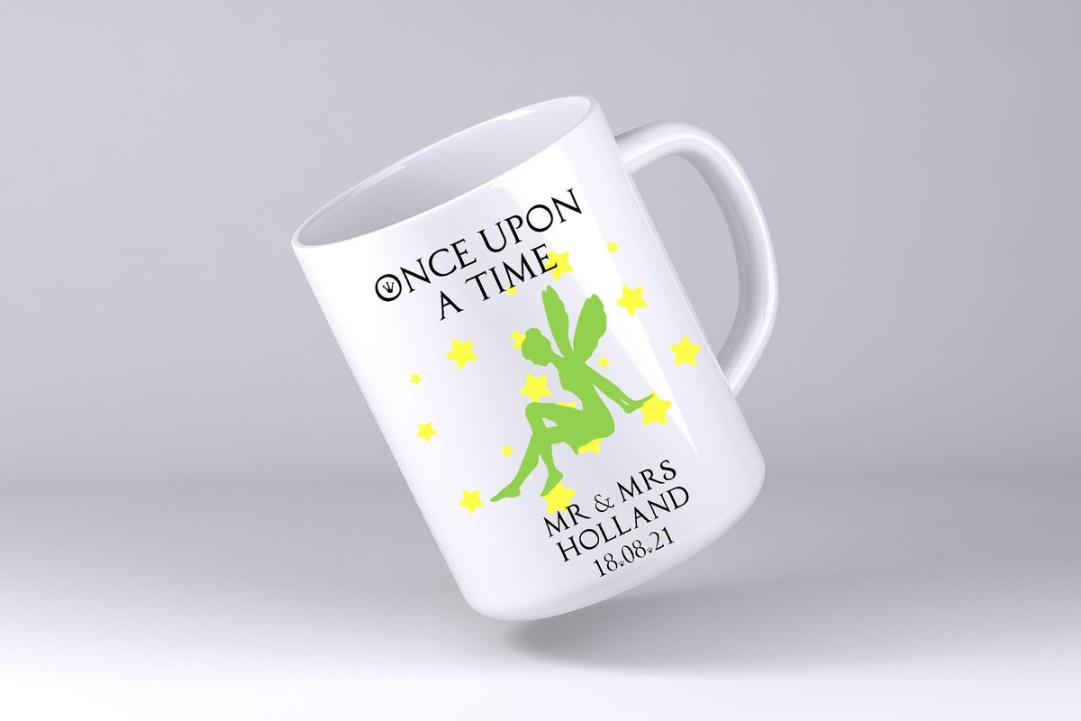 Tinkerbell Mug Never Grow Up Custom Personalised Personalized With Name Mothers Day Mum's Kitchen Gift Mug Cup Coffee Tea Neverland Mug