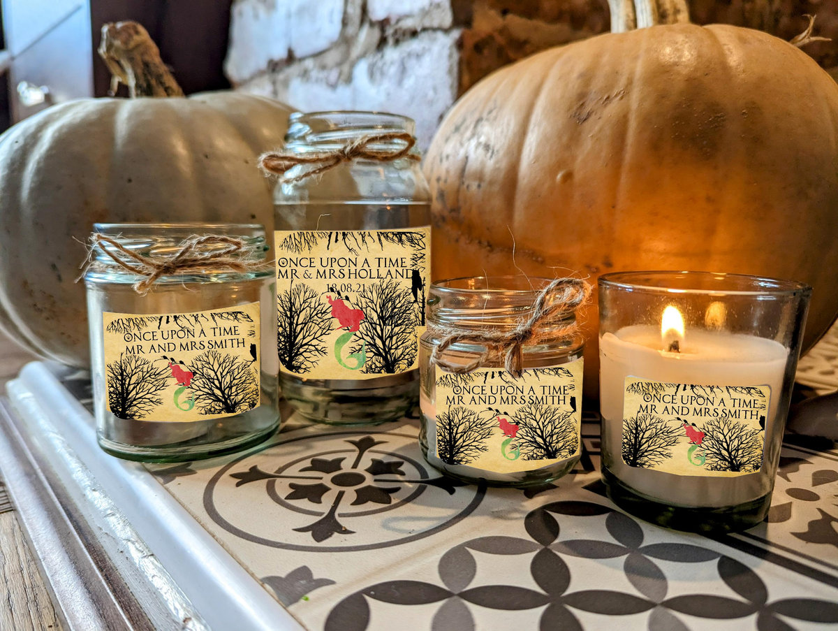 The Little Mermaid Candle Woodland Candle Home Favors Favours Custom Personalised  Personalized Small, Medium, Large, Wax Fills, Fairytale