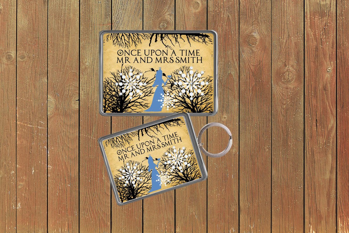 Snow Queen Ice Queen Wedding Keychain  Keyring Magnets Favours Favors Personalized Personalised Custom Brithday Wedding Fairytale Woodland
