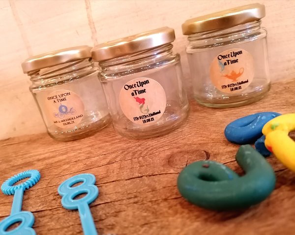 Fairytale Bubble Jars Beauty and Beast,Peter Pan,Alice,Little Mermaid,Aladdin,Wedding Favours Favors Children's Gifts with Liquid and Wand